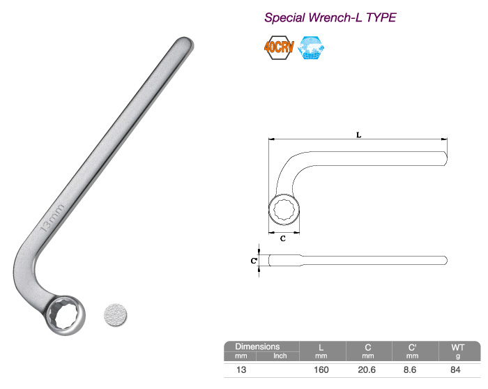 Special Wrench-L TYPE